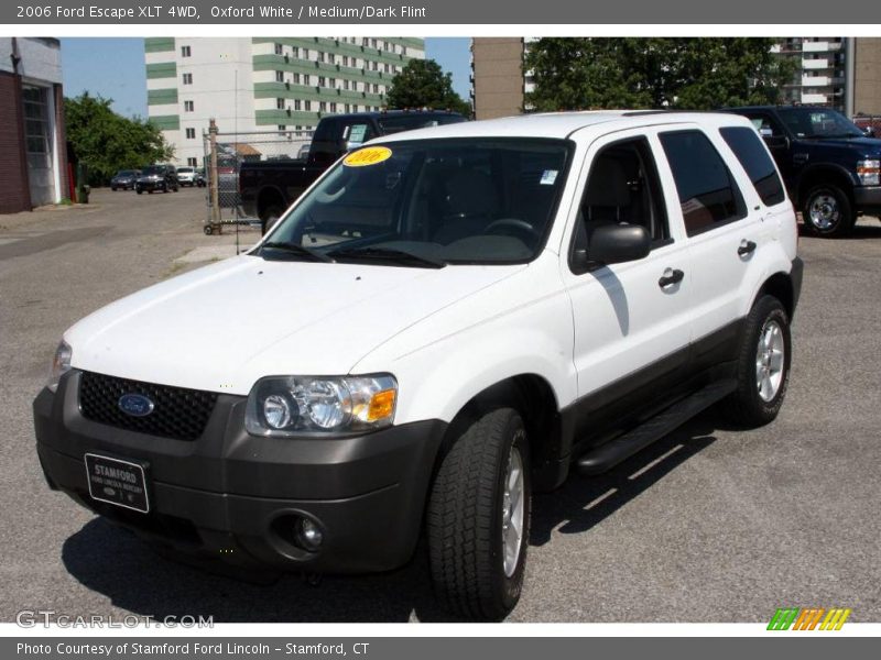 Oxford White / Medium/Dark Flint 2006 Ford Escape XLT 4WD