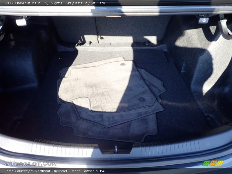 Nightfall Gray Metallic / Jet Black 2017 Chevrolet Malibu LS
