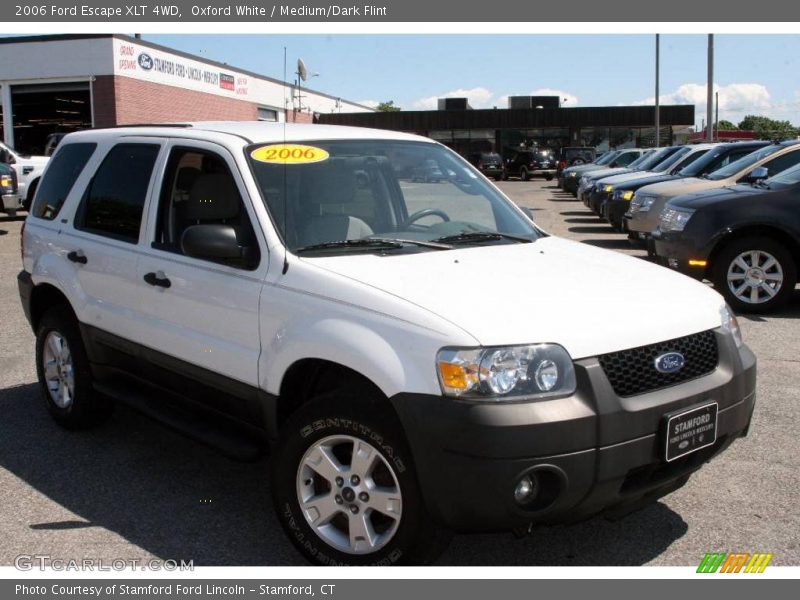 Oxford White / Medium/Dark Flint 2006 Ford Escape XLT 4WD