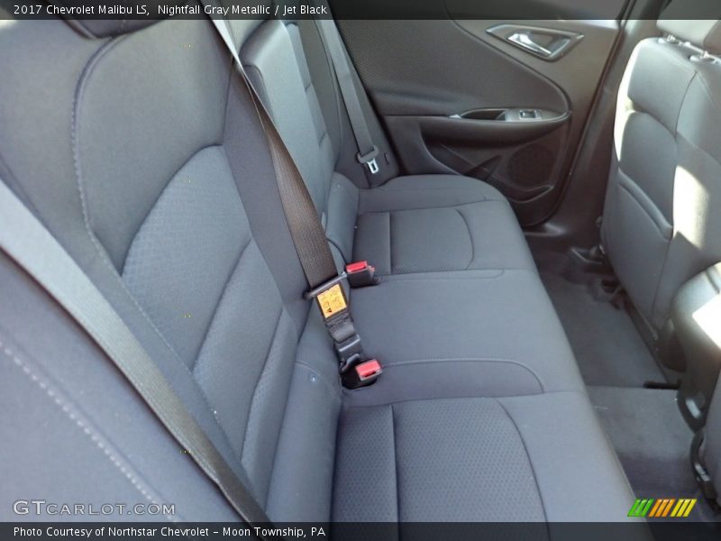 Nightfall Gray Metallic / Jet Black 2017 Chevrolet Malibu LS