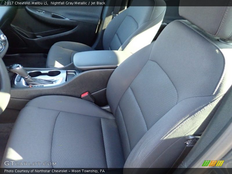 Nightfall Gray Metallic / Jet Black 2017 Chevrolet Malibu LS