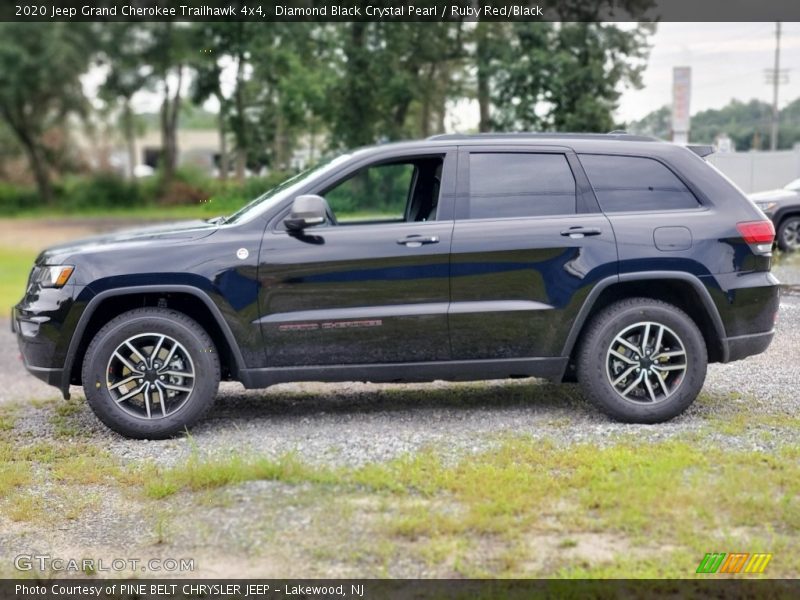  2020 Grand Cherokee Trailhawk 4x4 Diamond Black Crystal Pearl