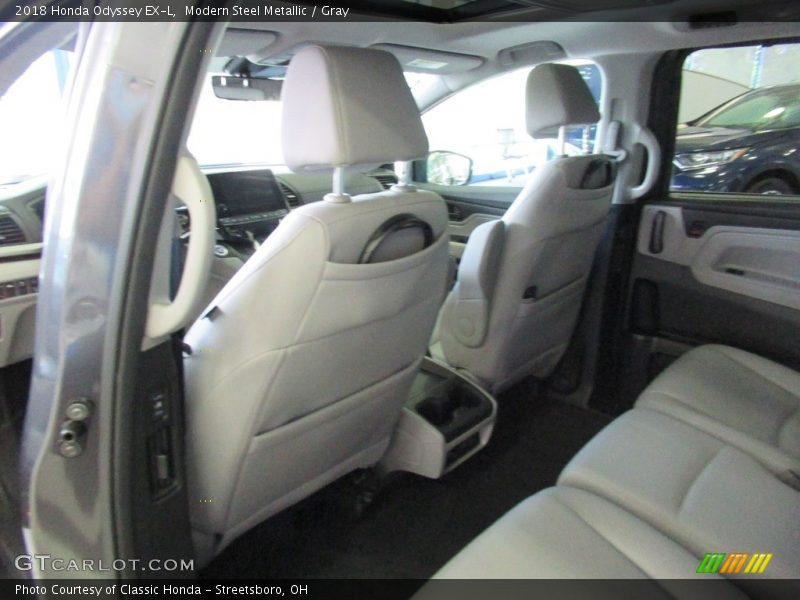 Modern Steel Metallic / Gray 2018 Honda Odyssey EX-L