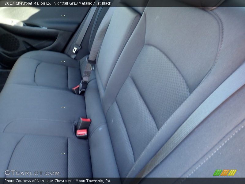 Nightfall Gray Metallic / Jet Black 2017 Chevrolet Malibu LS