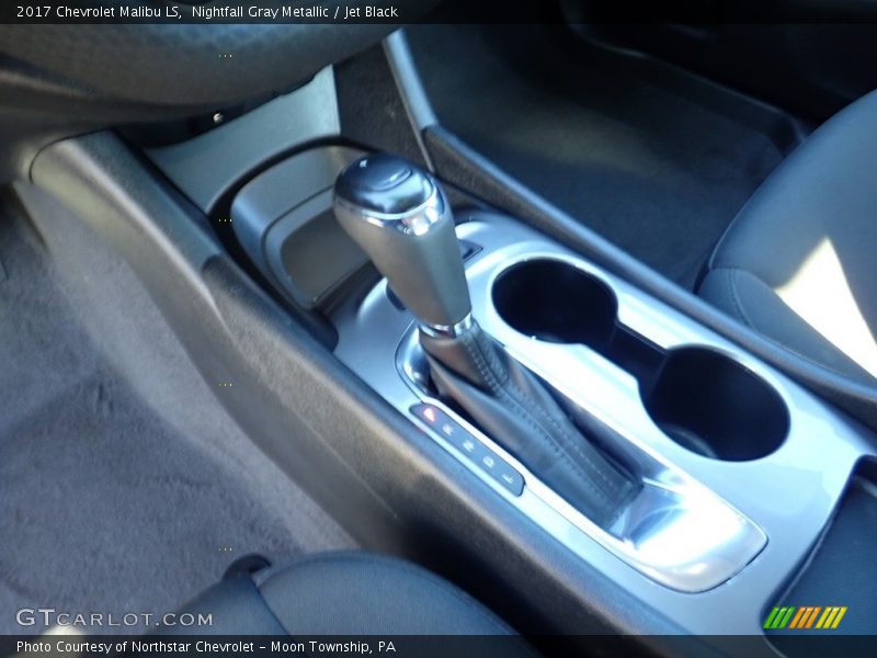 Nightfall Gray Metallic / Jet Black 2017 Chevrolet Malibu LS
