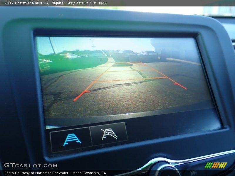 Nightfall Gray Metallic / Jet Black 2017 Chevrolet Malibu LS