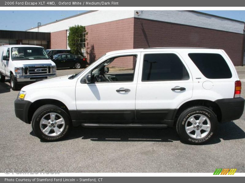Oxford White / Medium/Dark Flint 2006 Ford Escape XLT 4WD
