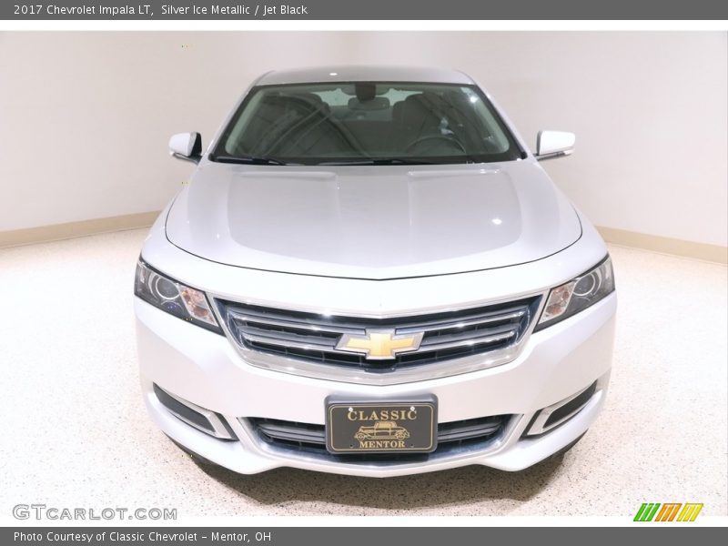 Silver Ice Metallic / Jet Black 2017 Chevrolet Impala LT