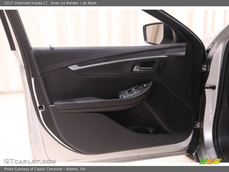 Silver Ice Metallic / Jet Black 2017 Chevrolet Impala LT
