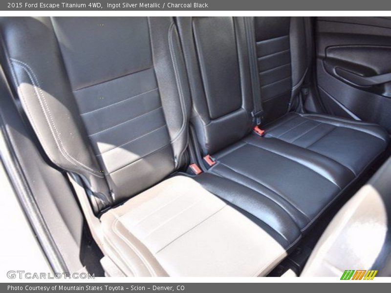 Ingot Silver Metallic / Charcoal Black 2015 Ford Escape Titanium 4WD