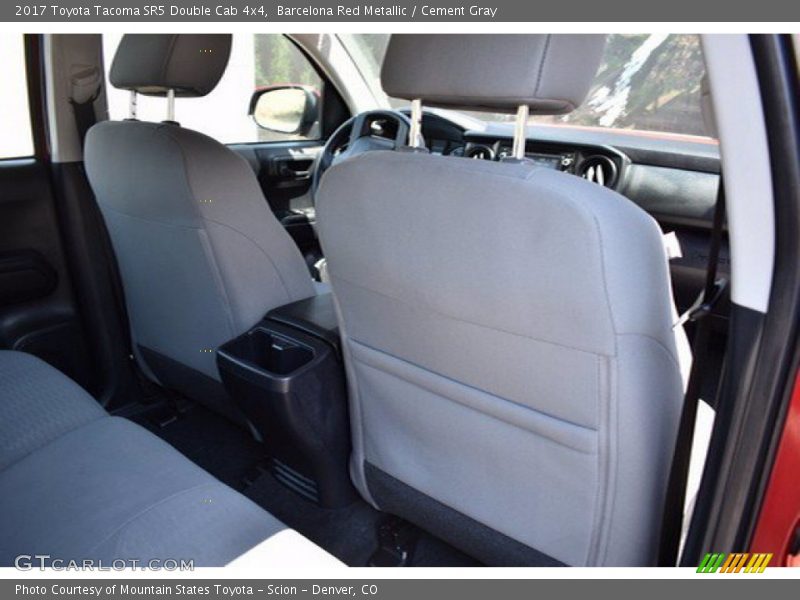 Barcelona Red Metallic / Cement Gray 2017 Toyota Tacoma SR5 Double Cab 4x4