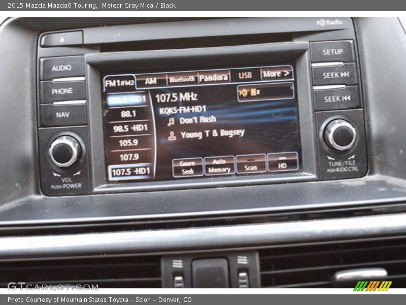 Audio System of 2015 Mazda6 Touring