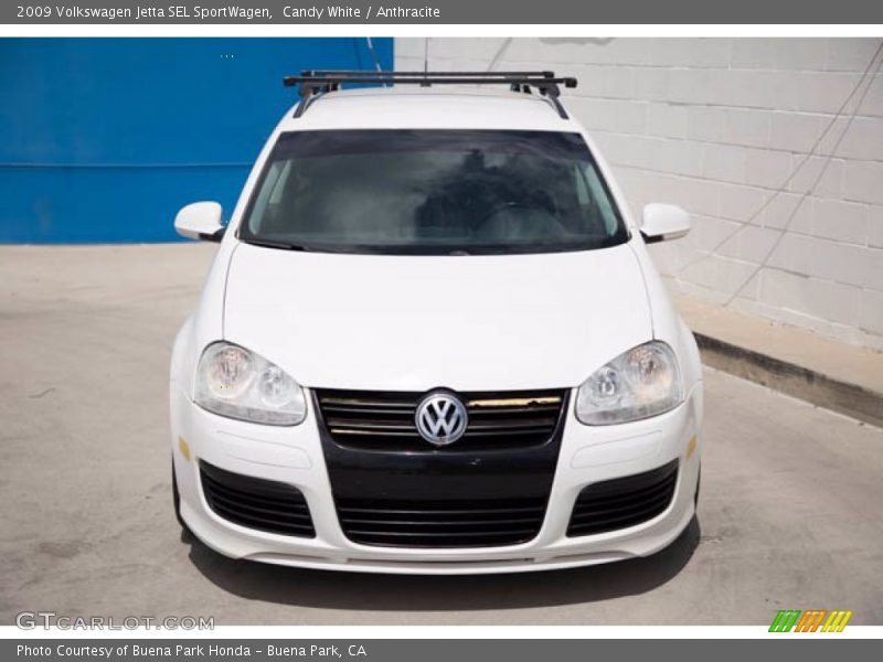 Candy White / Anthracite 2009 Volkswagen Jetta SEL SportWagen