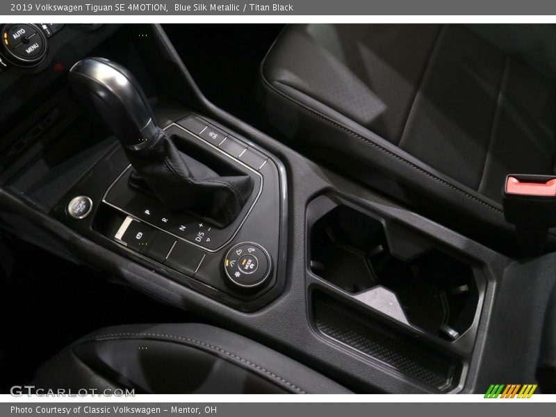 Blue Silk Metallic / Titan Black 2019 Volkswagen Tiguan SE 4MOTION