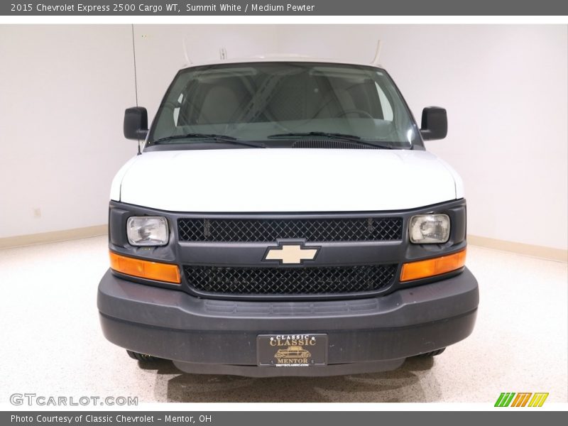 Summit White / Medium Pewter 2015 Chevrolet Express 2500 Cargo WT