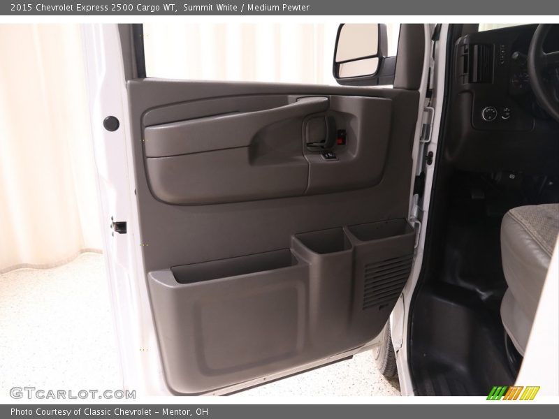 Summit White / Medium Pewter 2015 Chevrolet Express 2500 Cargo WT