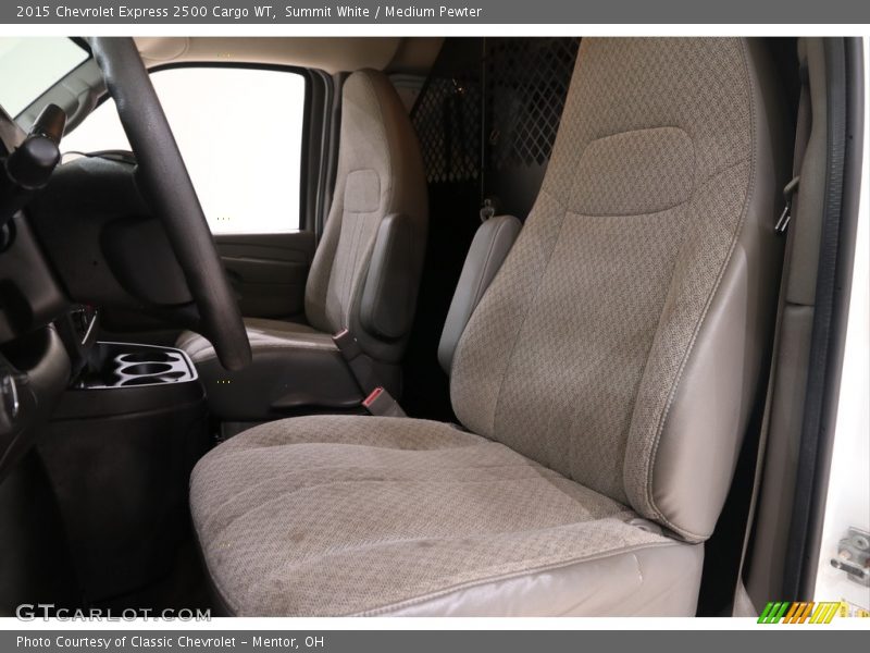 Front Seat of 2015 Express 2500 Cargo WT