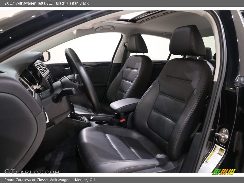 Black / Titan Black 2017 Volkswagen Jetta SEL