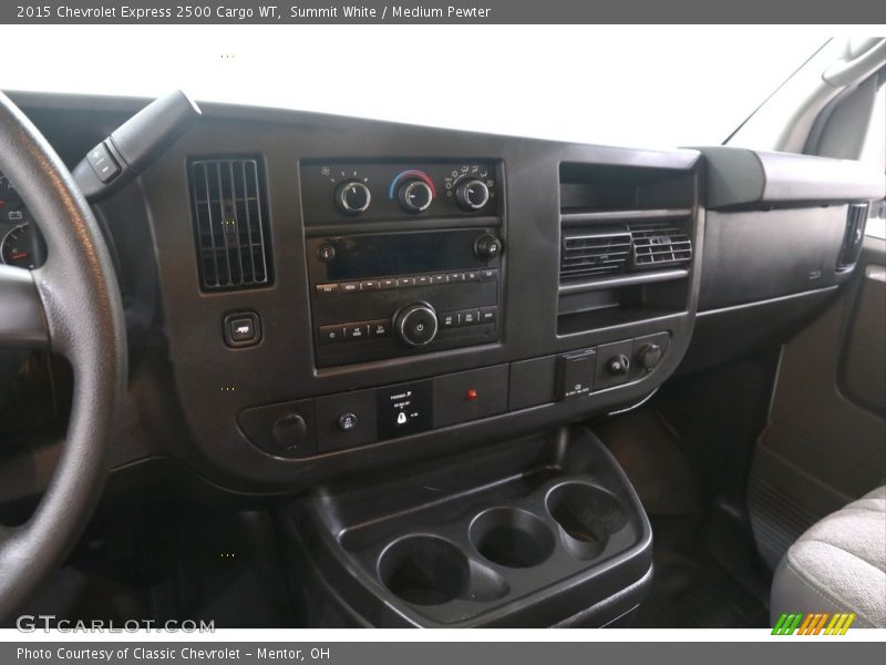 Summit White / Medium Pewter 2015 Chevrolet Express 2500 Cargo WT