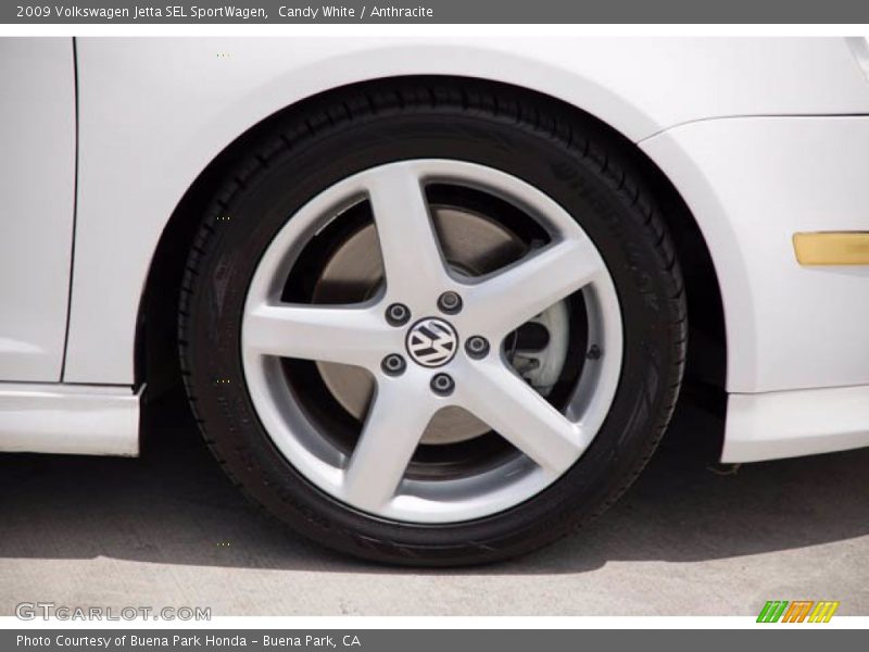  2009 Jetta SEL SportWagen Wheel