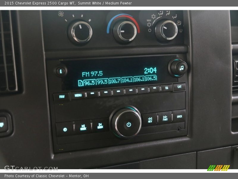 Controls of 2015 Express 2500 Cargo WT