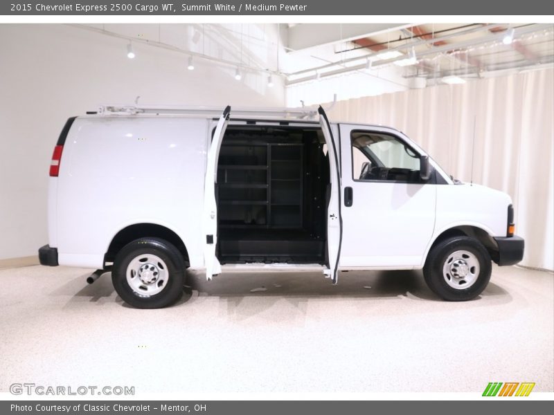 Summit White / Medium Pewter 2015 Chevrolet Express 2500 Cargo WT