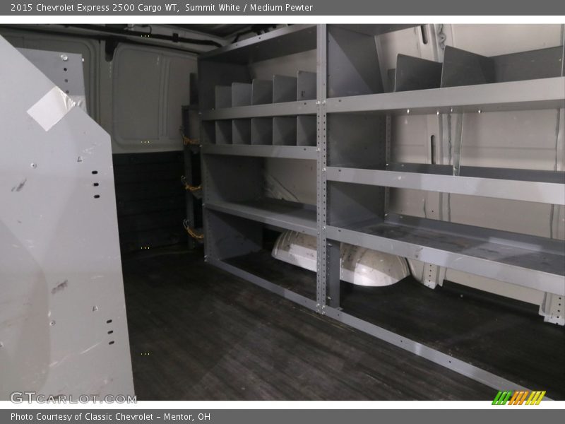 Summit White / Medium Pewter 2015 Chevrolet Express 2500 Cargo WT