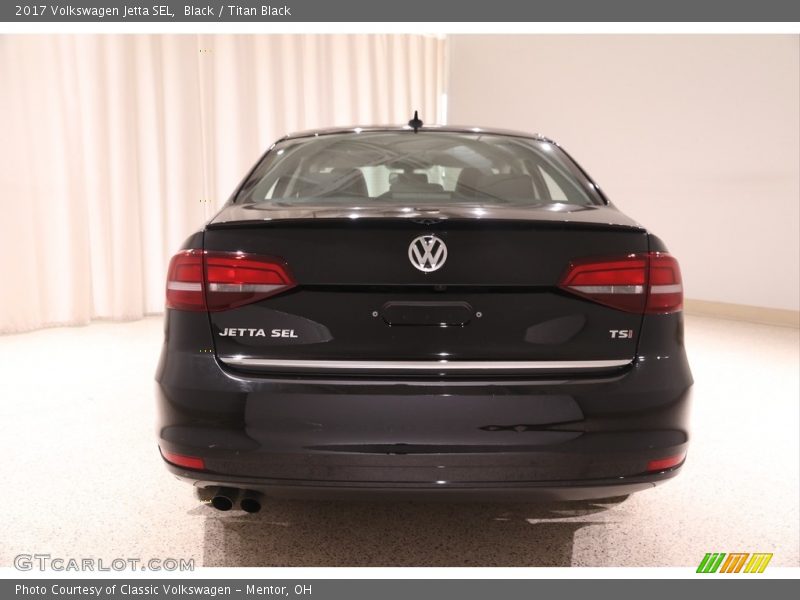 Black / Titan Black 2017 Volkswagen Jetta SEL
