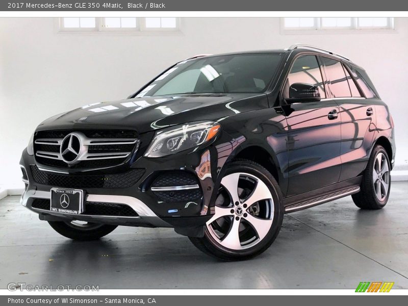 Black / Black 2017 Mercedes-Benz GLE 350 4Matic