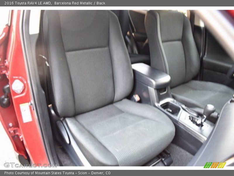 Barcelona Red Metallic / Black 2016 Toyota RAV4 LE AWD