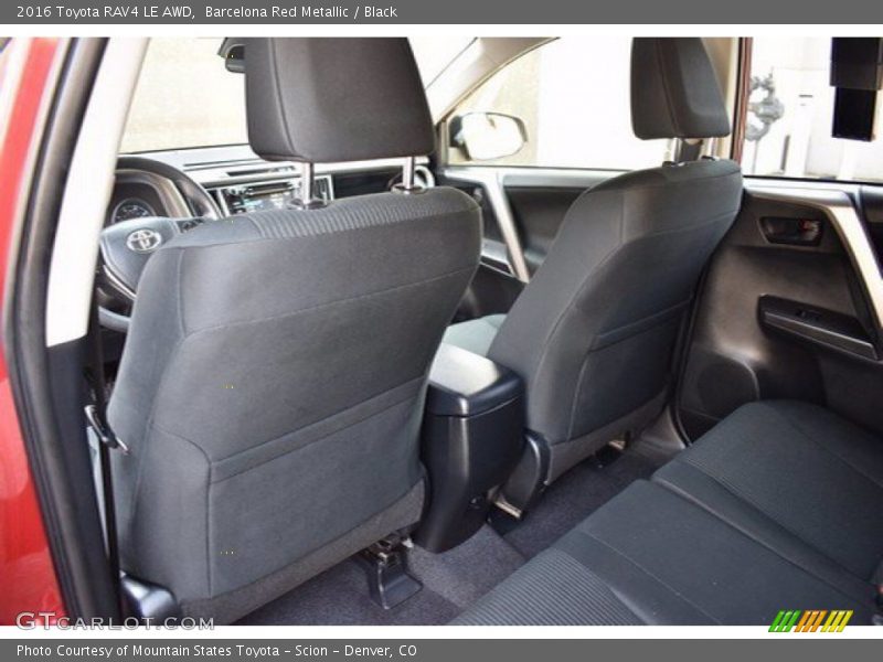 Barcelona Red Metallic / Black 2016 Toyota RAV4 LE AWD