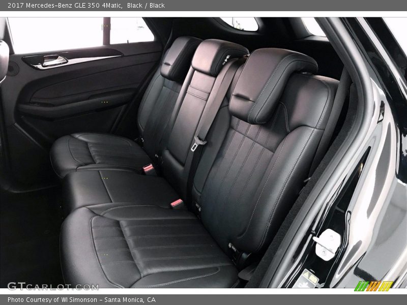 Black / Black 2017 Mercedes-Benz GLE 350 4Matic