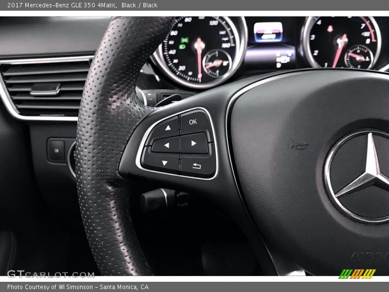 Black / Black 2017 Mercedes-Benz GLE 350 4Matic