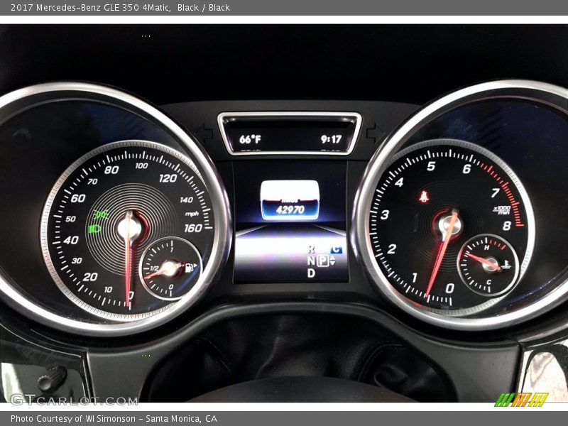 Black / Black 2017 Mercedes-Benz GLE 350 4Matic