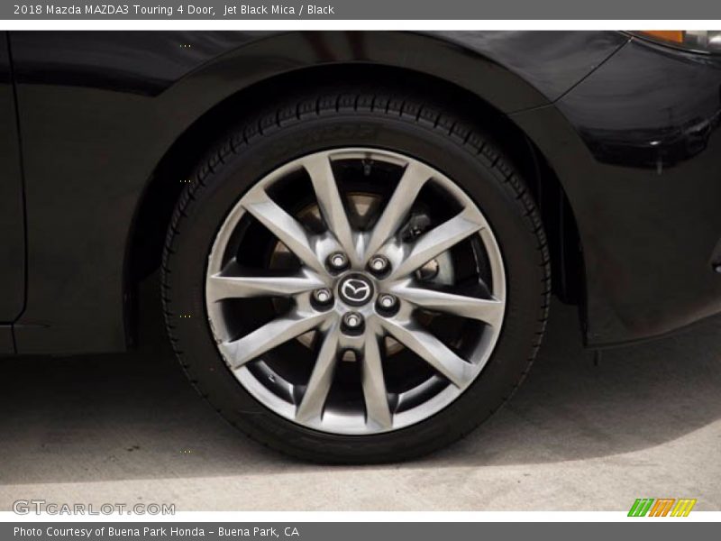 Jet Black Mica / Black 2018 Mazda MAZDA3 Touring 4 Door