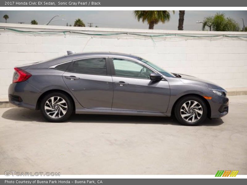 2017 Civic EX Sedan Sonic Gray Pearl