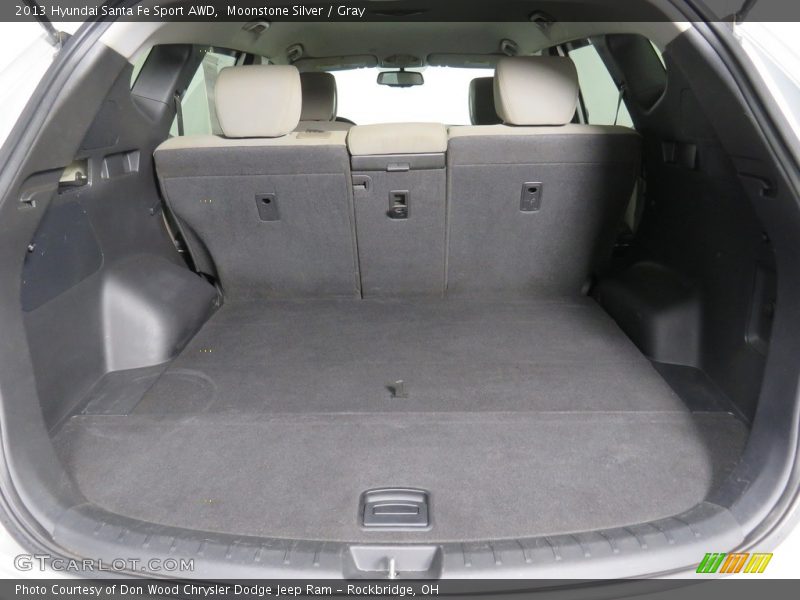 Moonstone Silver / Gray 2013 Hyundai Santa Fe Sport AWD