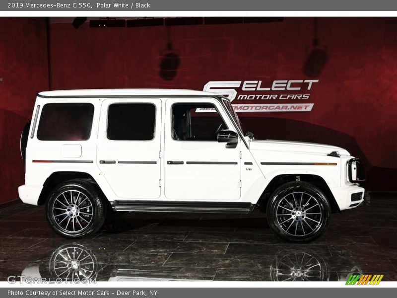 Polar White / Black 2019 Mercedes-Benz G 550