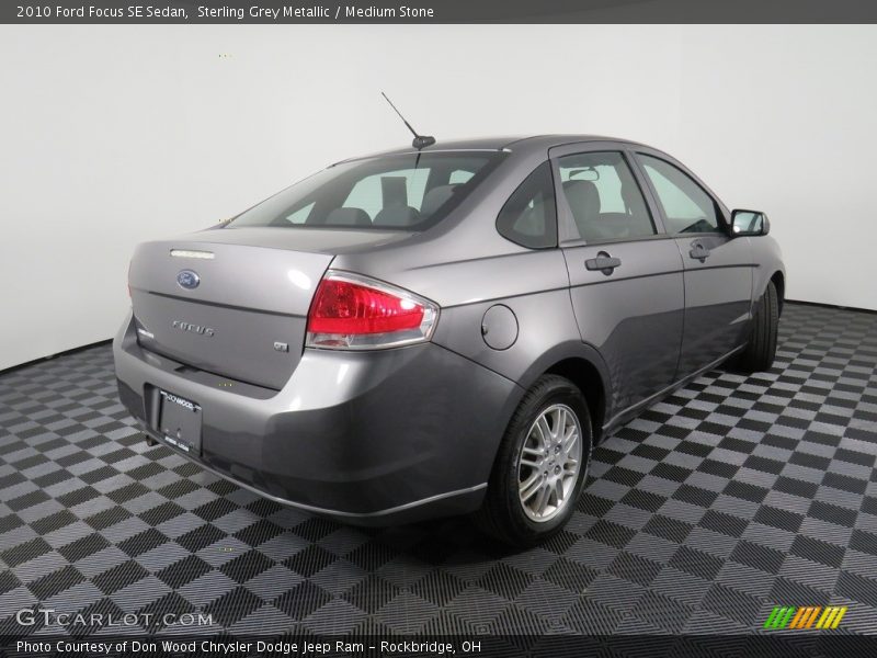 Sterling Grey Metallic / Medium Stone 2010 Ford Focus SE Sedan