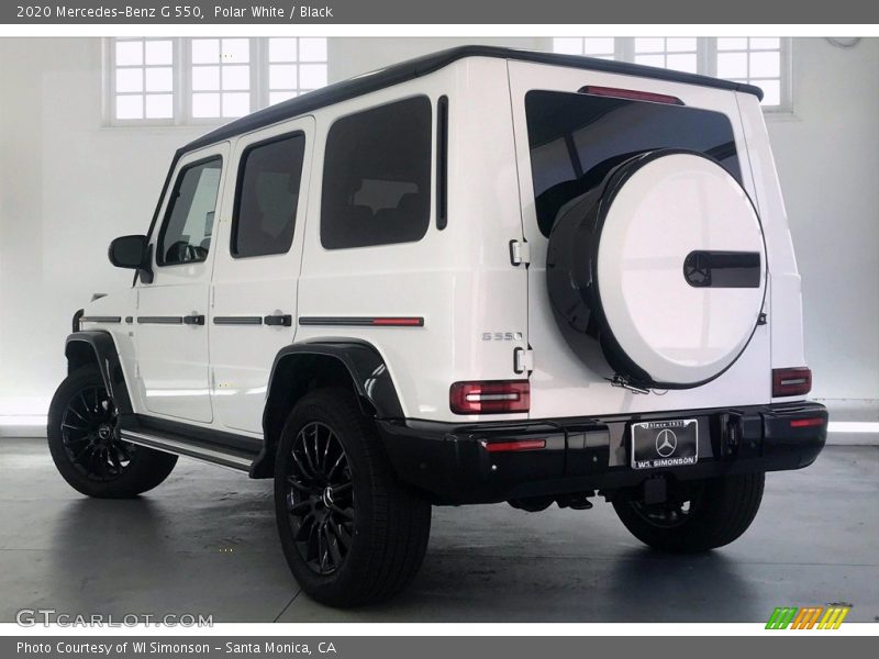 Polar White / Black 2020 Mercedes-Benz G 550