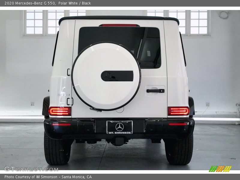 Polar White / Black 2020 Mercedes-Benz G 550