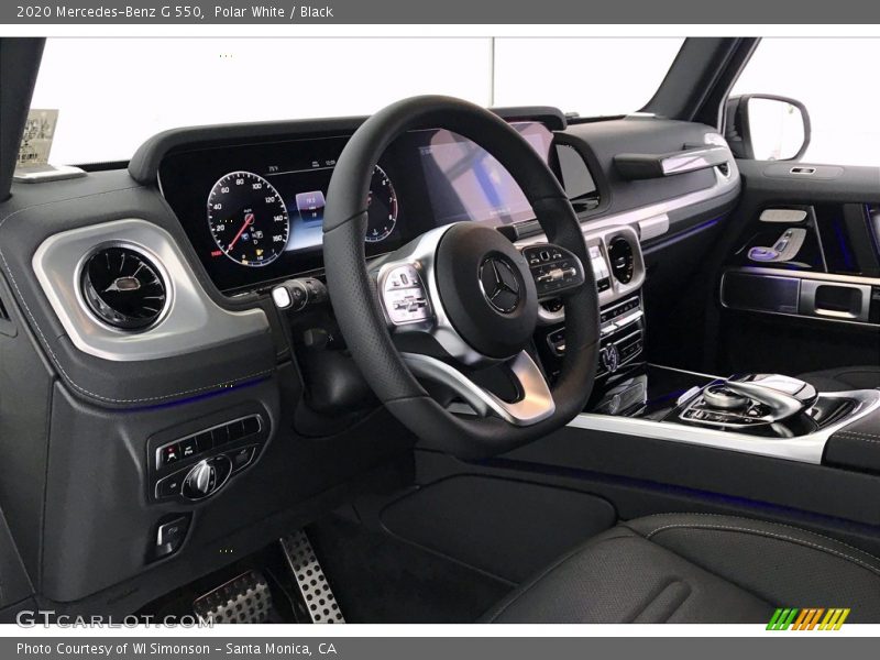 Polar White / Black 2020 Mercedes-Benz G 550