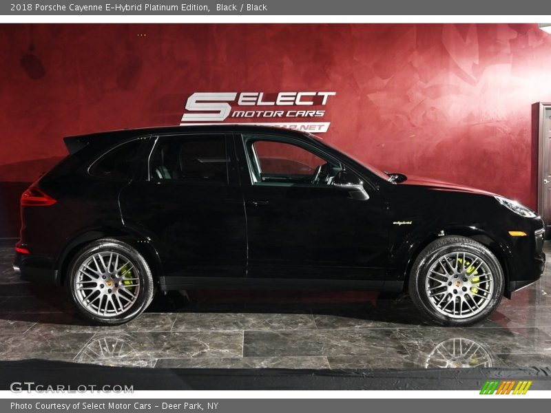 Black / Black 2018 Porsche Cayenne E-Hybrid Platinum Edition