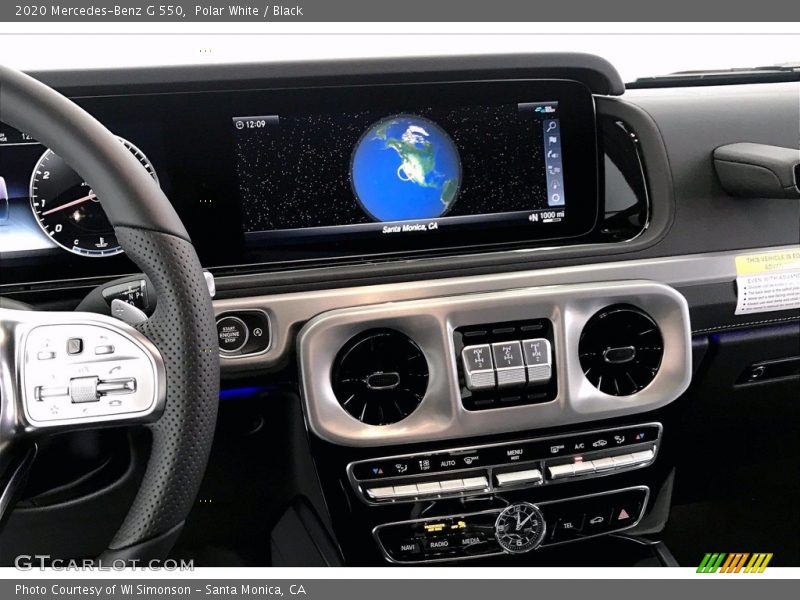 Polar White / Black 2020 Mercedes-Benz G 550