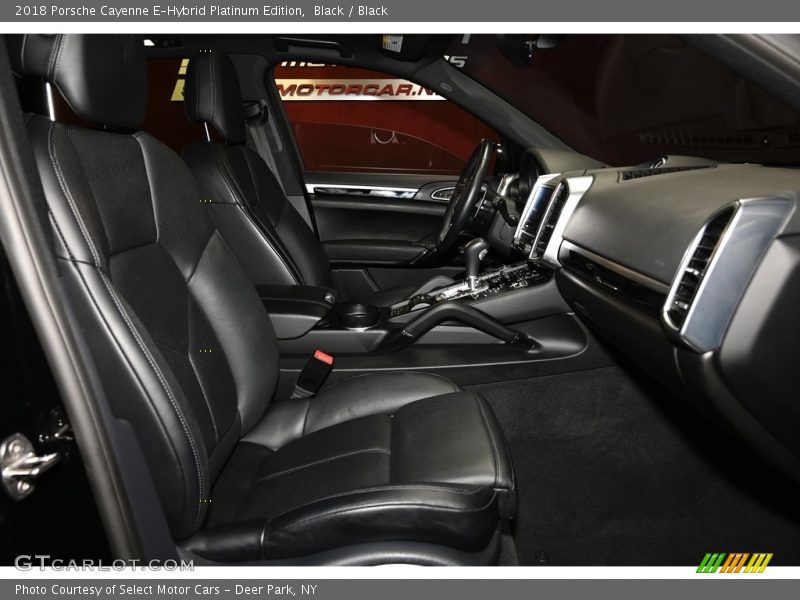 Black / Black 2018 Porsche Cayenne E-Hybrid Platinum Edition