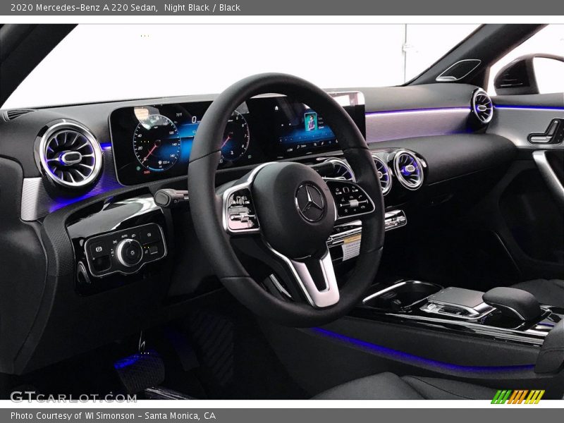 Night Black / Black 2020 Mercedes-Benz A 220 Sedan