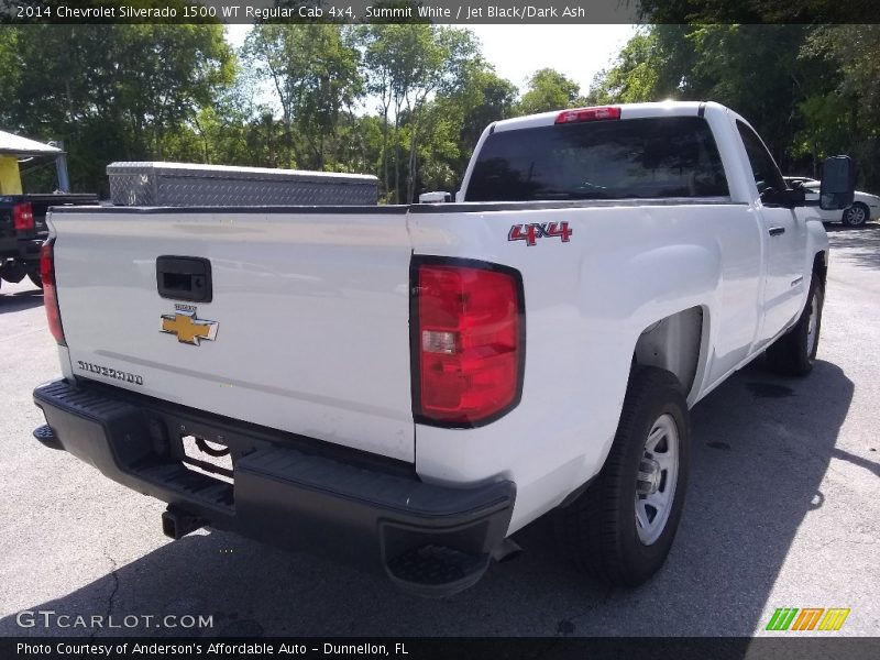 Summit White / Jet Black/Dark Ash 2014 Chevrolet Silverado 1500 WT Regular Cab 4x4