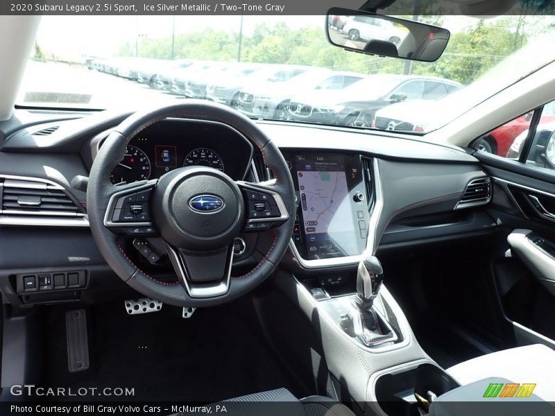 Ice Silver Metallic / Two-Tone Gray 2020 Subaru Legacy 2.5i Sport