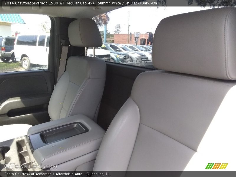 Summit White / Jet Black/Dark Ash 2014 Chevrolet Silverado 1500 WT Regular Cab 4x4