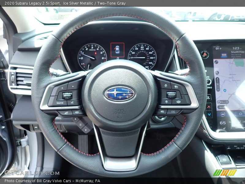 Ice Silver Metallic / Two-Tone Gray 2020 Subaru Legacy 2.5i Sport